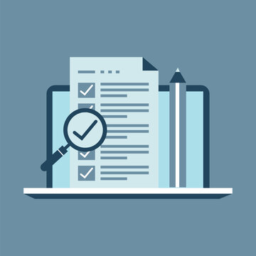 Usability evaluation and testing flat vector 