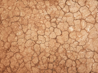 The ground has cracks in the top view for the background