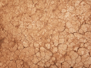 The ground has cracks in the top view for the background