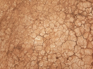 The ground has cracks in the top view for the background