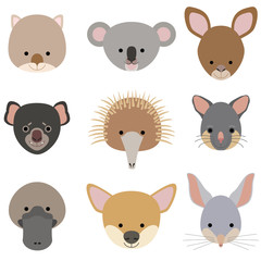 Cute Australian Animal Faces