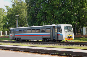 Naklejka premium rail bus