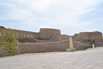 Bahrain National Fort view at Sunny day