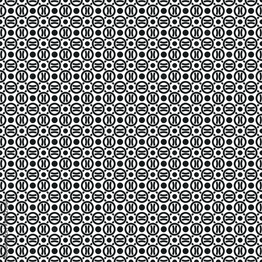 Poster abstract seamless geometric vector pattern. ornamental abstraction background.