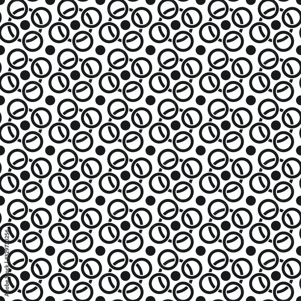 Poster abstract seamless geometric vector pattern. ornamental abstraction background.