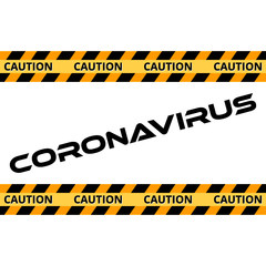 Coronavirus sign. Corona virus icon isolated on white background