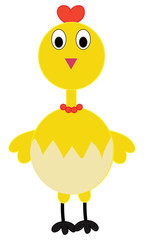Cartoon chicken