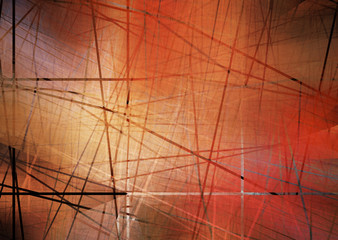 Abstract color dynamic background with lighting effect. Fractal wavy. Fractal art