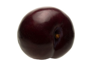 Graphic resources isolated plum fruit culture object on white background