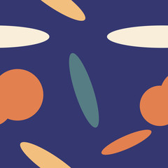 Abstract seamless colourful pattern geometric backgrounds vector design