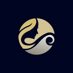 beauty logo template