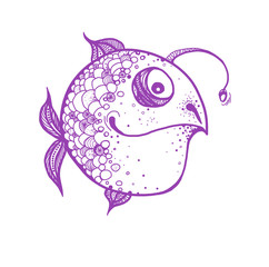 Fish doodle