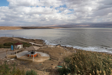fragment of the shore of the Dead Sea