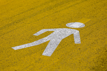 Fussgänger Pictogramm