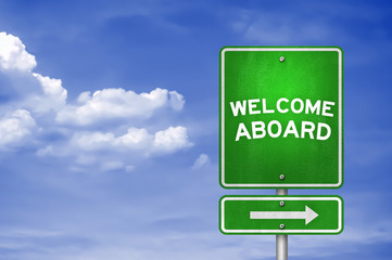 Welcome Aboard - positive emotion feeling