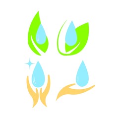 water drop Logo