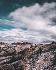Walking on the moon