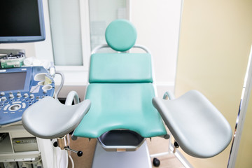 vaginal sensor for an ultrasound machine for examining woman