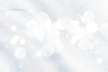 Gray abstract background with white bokeh stars lights beautiful colorful shiny blurred. use wallpaper backdrop Christmas wedding card and texture your product.