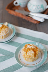 sweet cake in the breakfast 