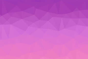 Obraz premium Pink Background With Purple Gradient Paste Color Low Poly Geometric Polygonal Vector Background Illustration