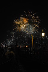 Naklejka premium Fireworks