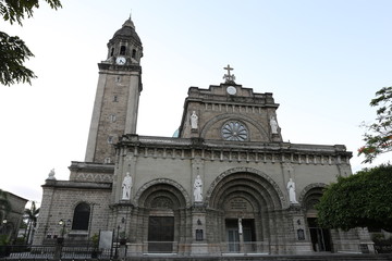 Fototapeta na wymiar Kathedrale in Intramuros - Manila, Philippinen