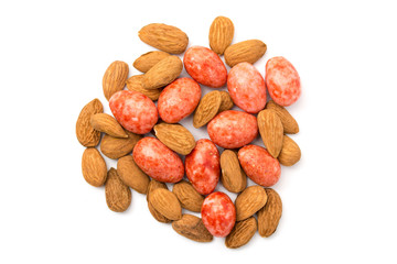 Schokomandeln und Mandeln