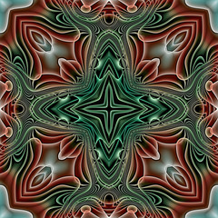 3d effect - abstract color gradient pattern