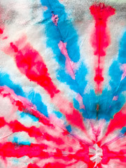 Tie Dye Spiral Background.