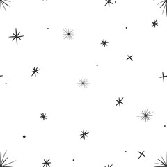 Vector illustration set of moon phases. Different stages of moonlight activity in vintage engraving style. Zodiac Signs