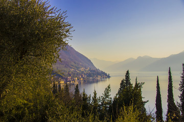 lake in the mountains