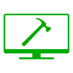 Hammer und Monitor