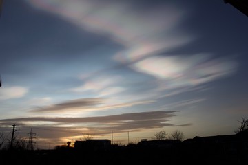 Iridescent  Cloud V