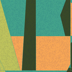 Abstract Random Color Poligones Generative Art background illustration