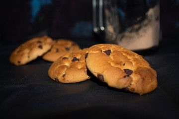 Galletas con pepitas de chocolate 