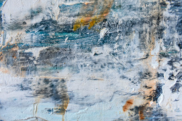 Abstract art, colorful oil paintings on canvas are beautiful, modern art Contemporary art. 
