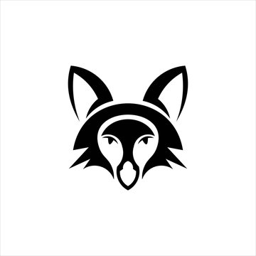 Wolf vector logo graphic modern abstract