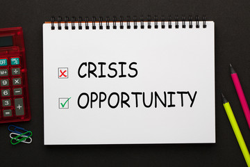 Crisis Opportunity Choice