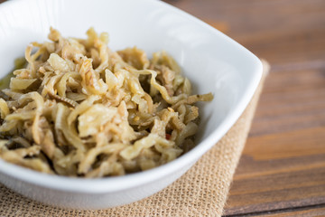 Melanzane a filetti sott'olio