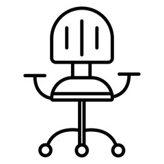 Office icon vector illustration photo