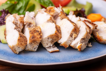 chicken breast slices