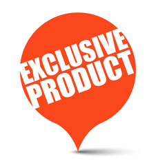 red vector banner exclusive product