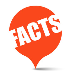 red vector banner facts