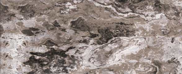 Obraz na płótnie Canvas Brown white marble granite natural stone texture panorama