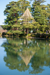 雪つりとリフレクション