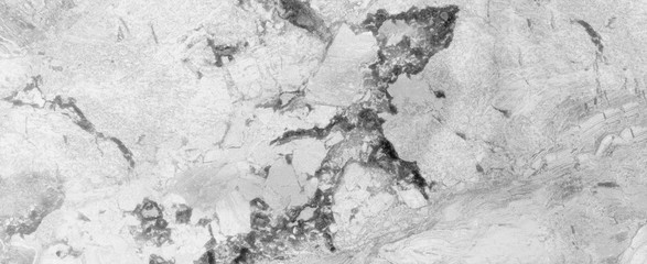 Noble white gray marble granite stone texture background banner panorama