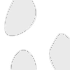 White background abstract vector illustration