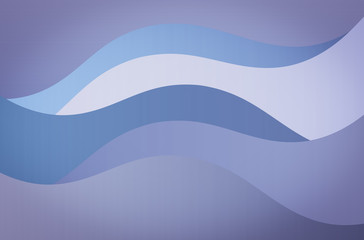Abstract color wavy illustration. Curve lines.