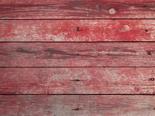 Red wood background. Old wall texture background